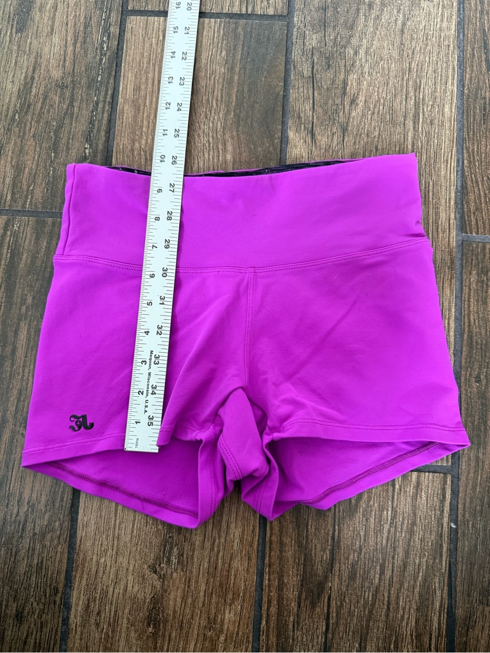 Jo+Jax Purple High Rise Dance Shorts Adult Small SA Athletic Performance - Picture 4 of 6